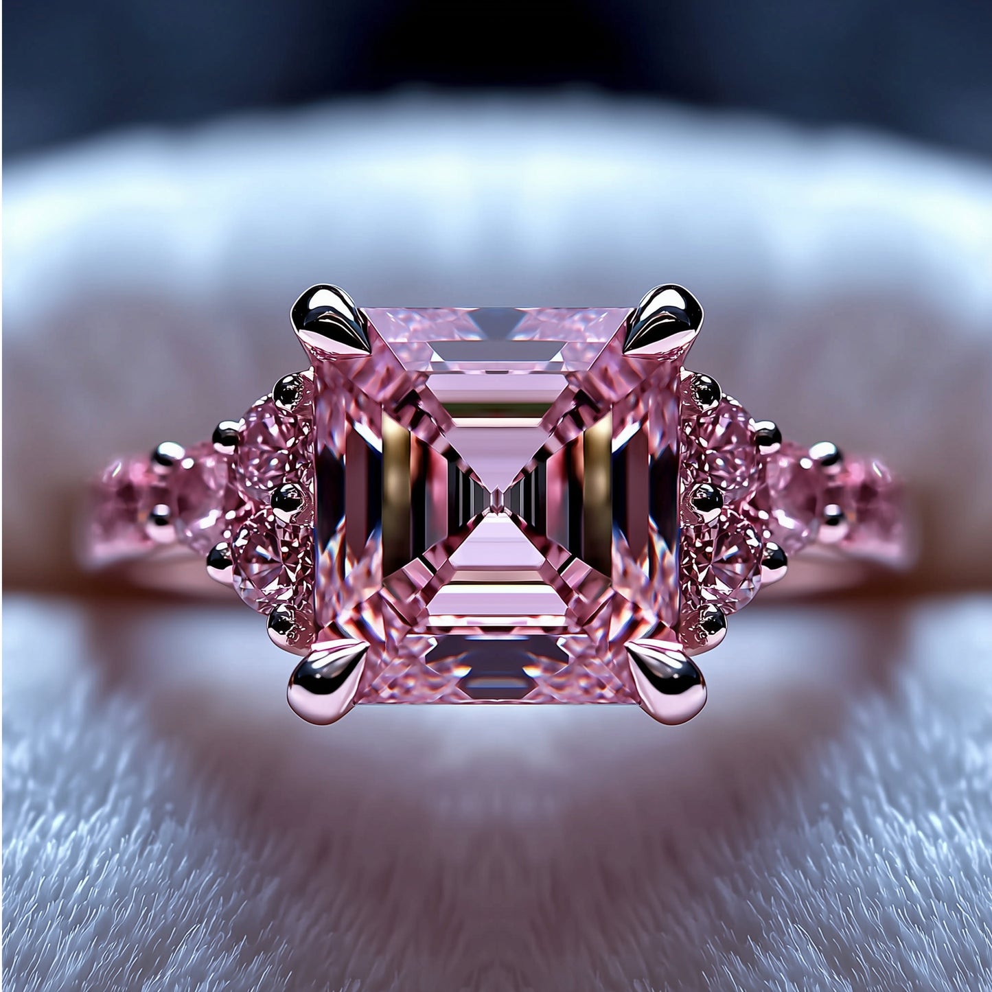 Celestial Tide Engagement Ring