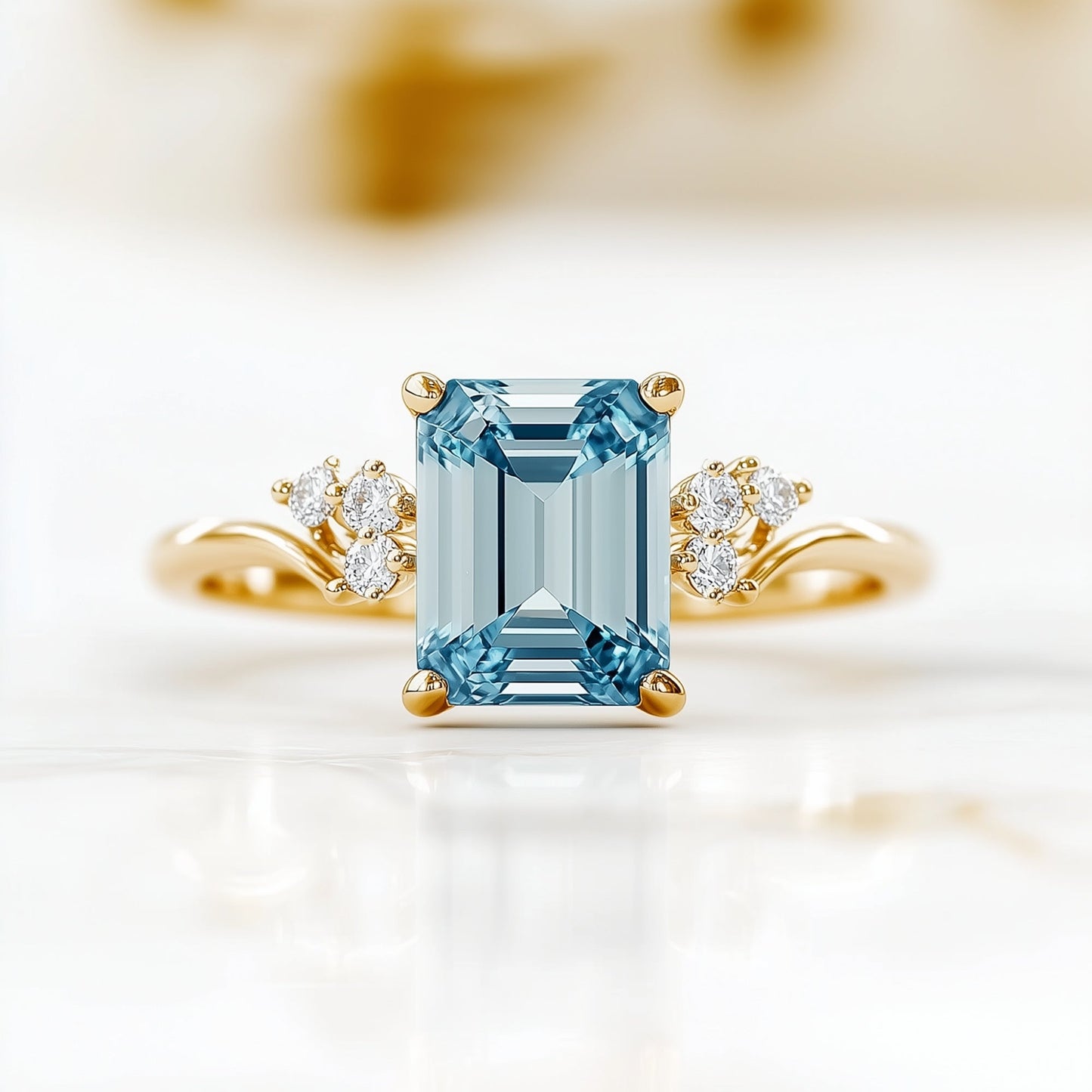 Luna Veil Engagement Ring