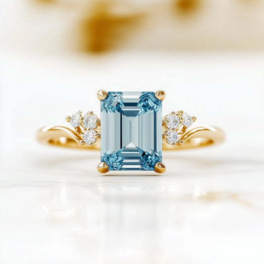 Luna Veil Engagement Ring