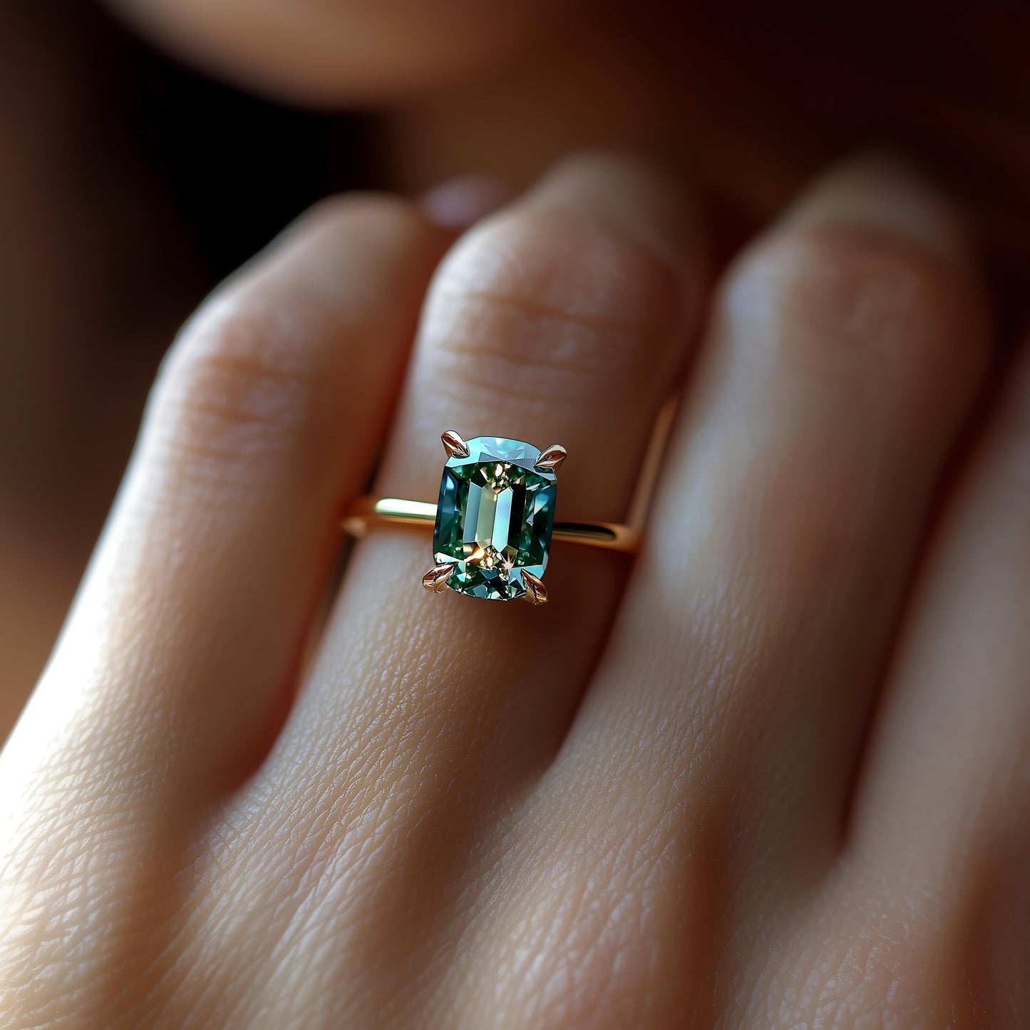 Glint Frost Engagement Ring