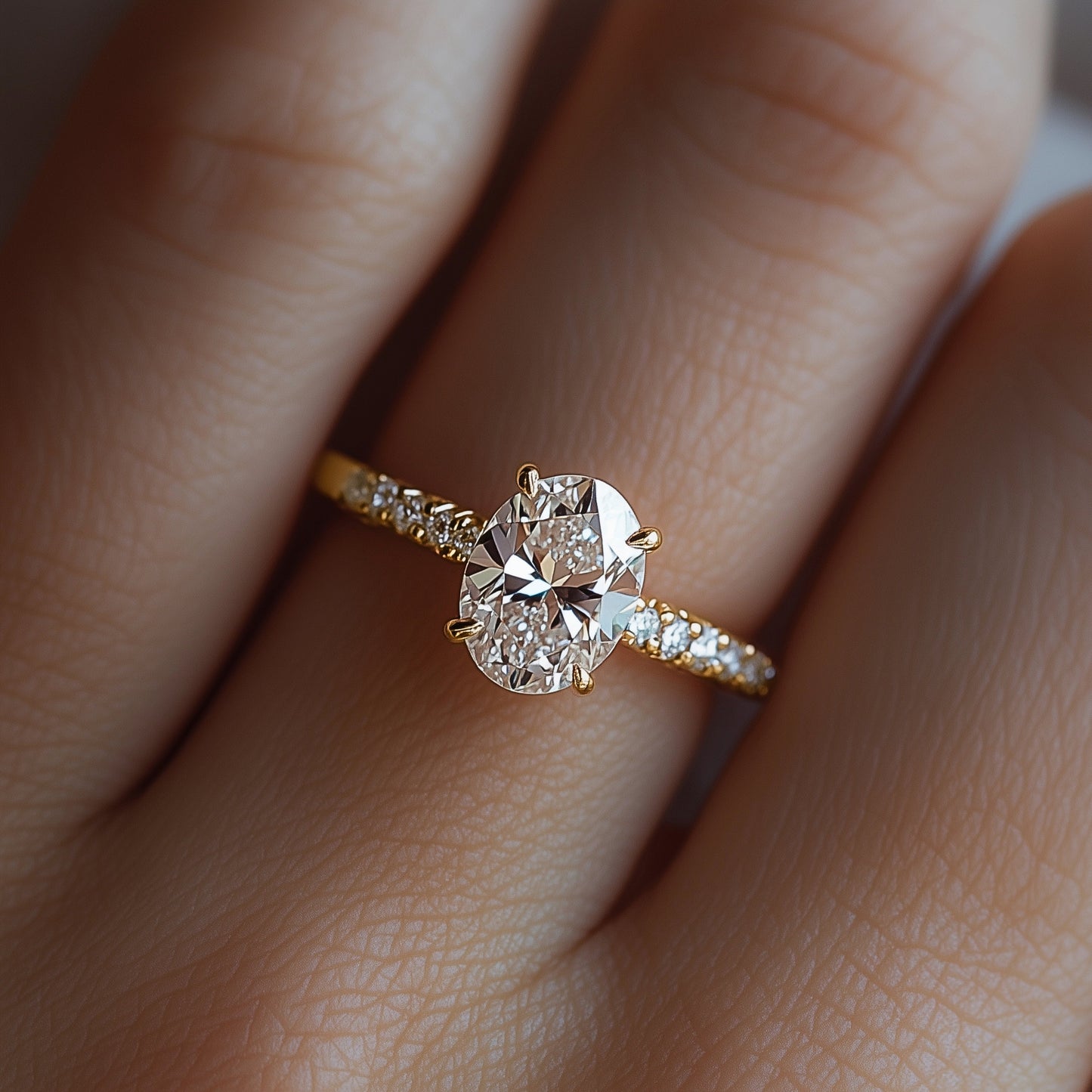 Ivory Blaze Promise Ring