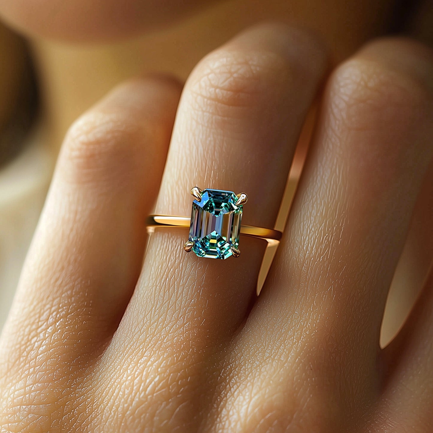 Chilled Radiance Engagement Ring