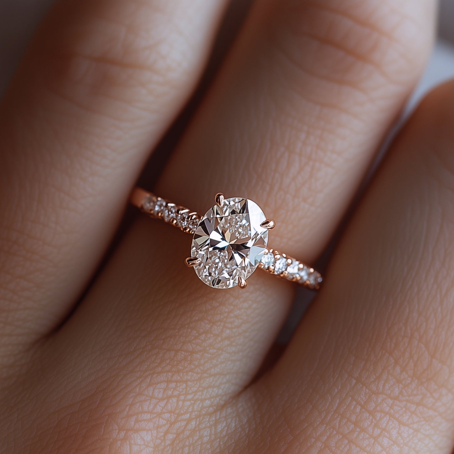 Ivory Blaze Promise Ring