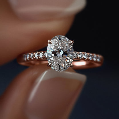Ivory Blaze Promise Ring