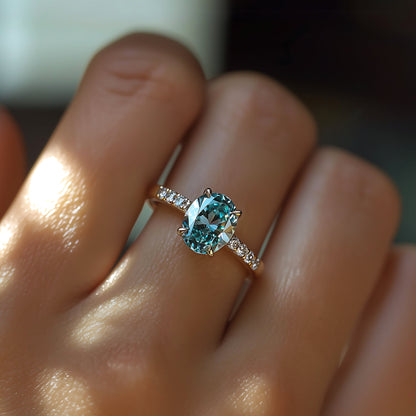 Stellar Wave Promise Ring
