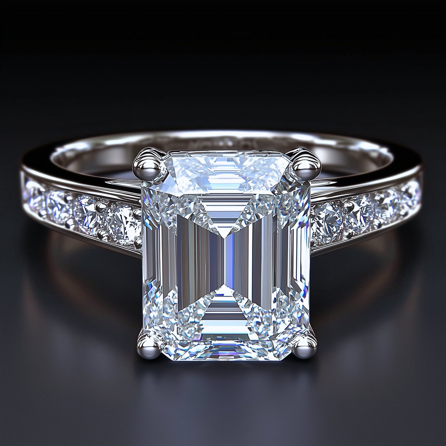 Glacial Prism Promise Ring