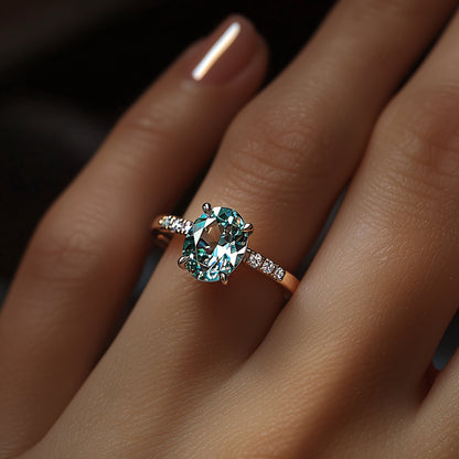 Stellar Wave Promise Ring