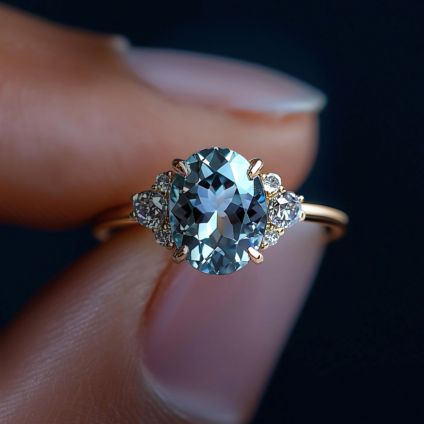 Celeste Horizon Engagement Ring