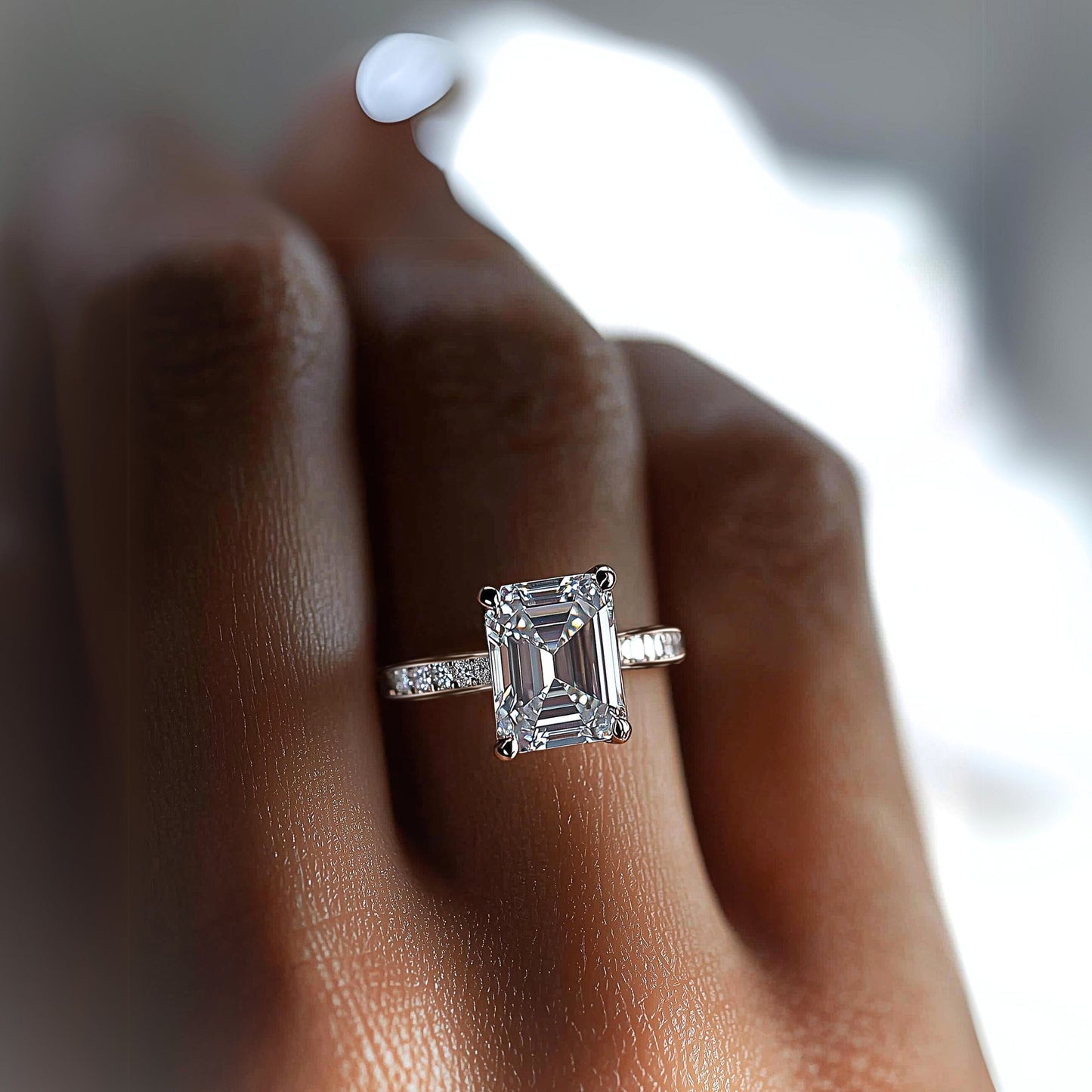 Glacial Prism Promise Ring