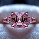Celestial Tide 925 Sterling Silver Engagement Ring