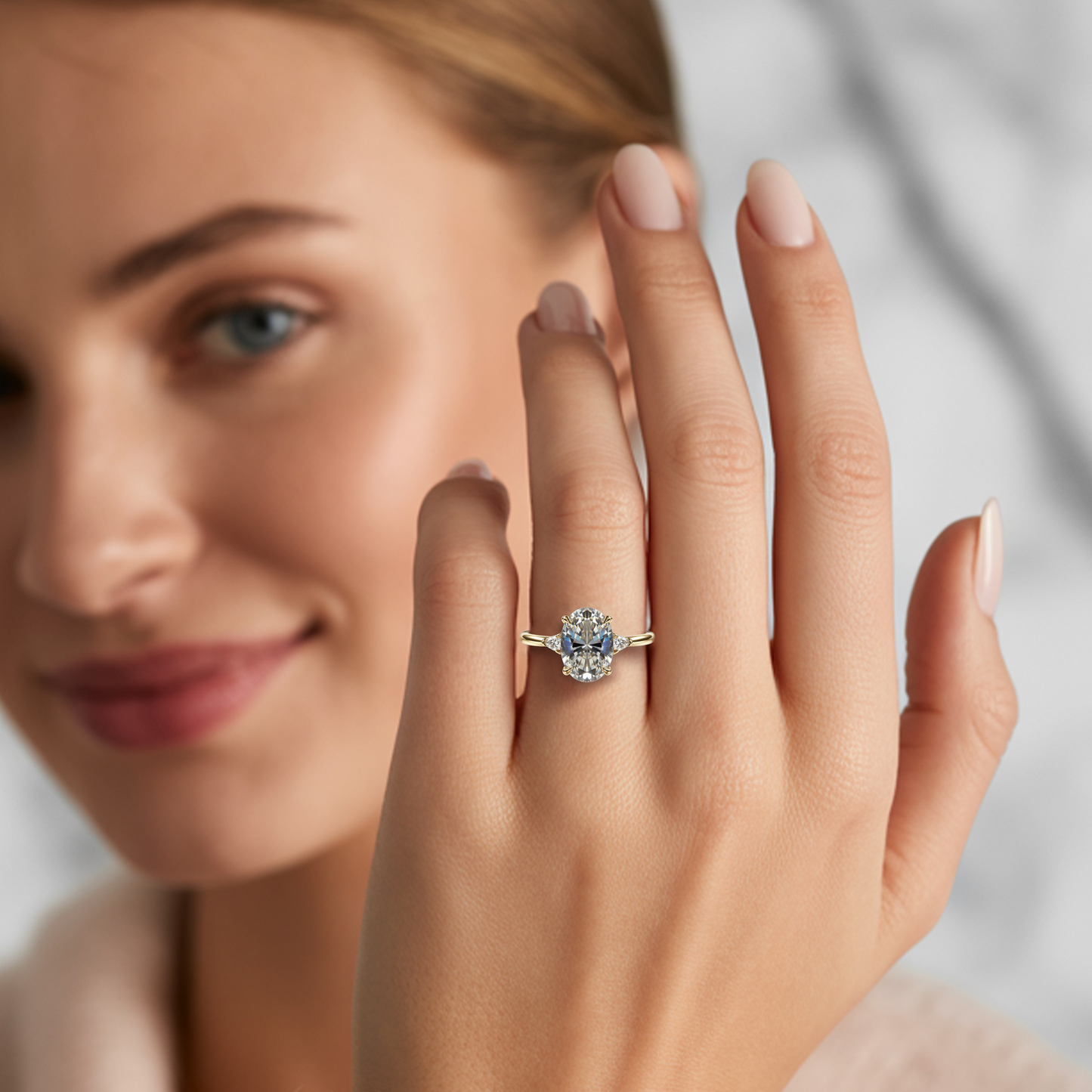 Iced Ember Promise Ring