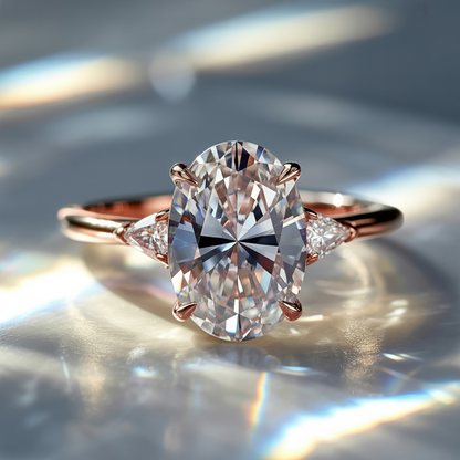 Iced Ember Promise Ring