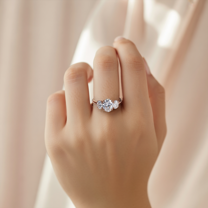 Angel Line Promise Ring