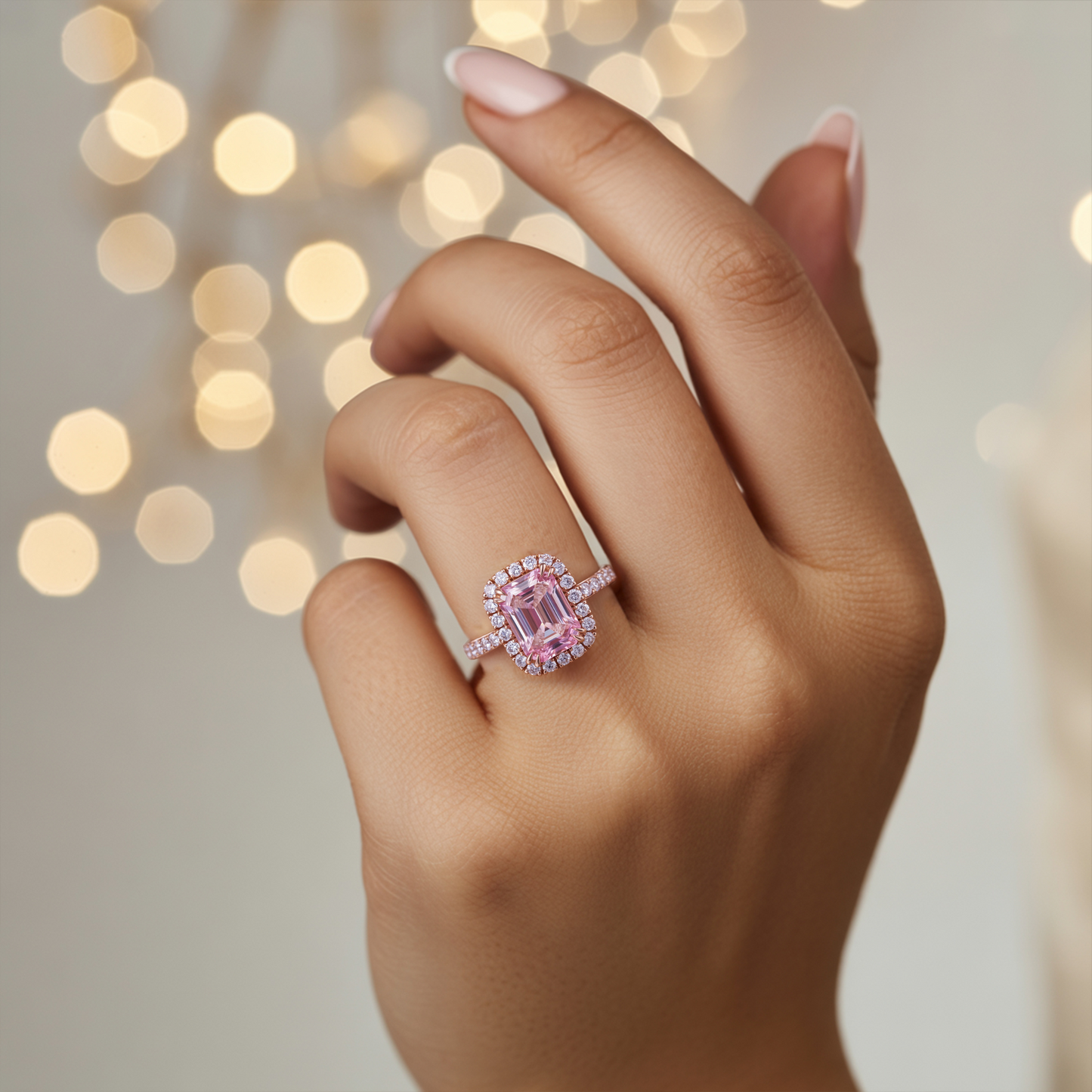 Sweet Halo Promise Ring