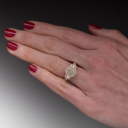 Starry Bloom Promise Ring