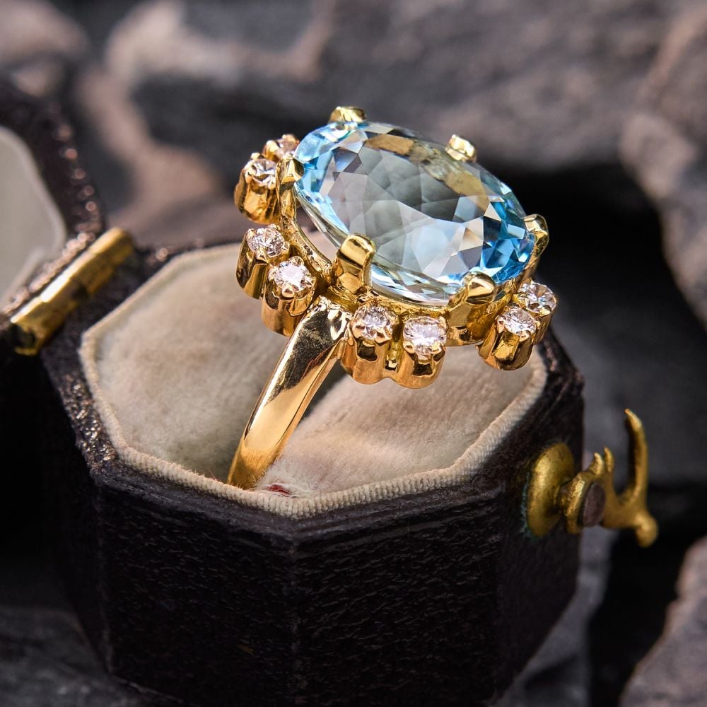 Frostfire Promise Ring