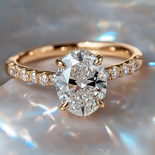 Ivory Blaze Promise Ring