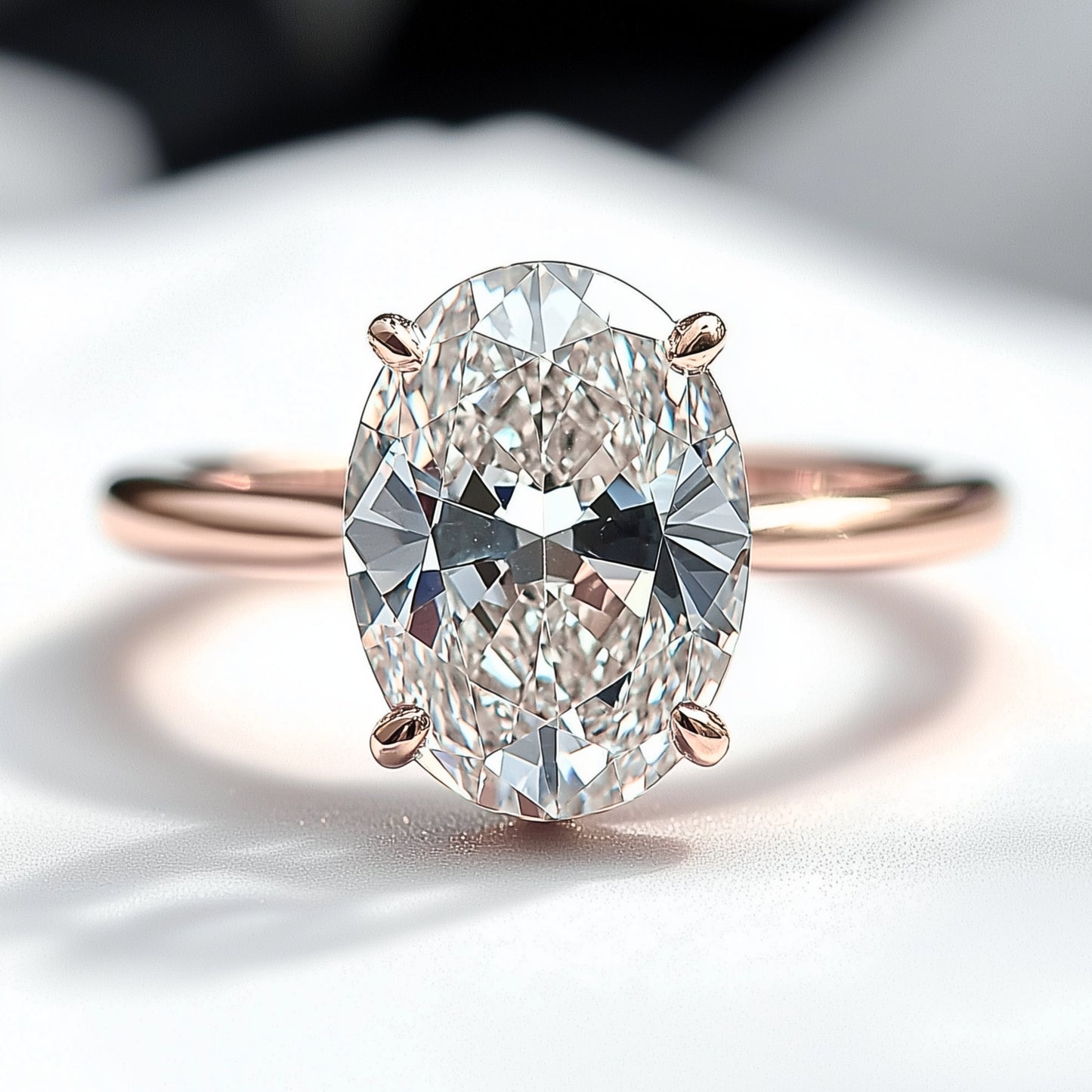 Starfall Whisper Engagement Ring