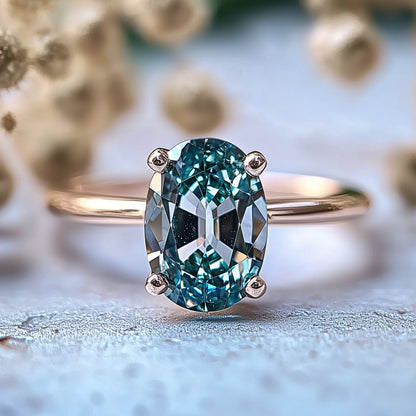 Cosmic Arc Engagement Ring