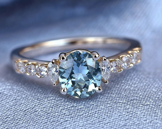 Aurora Kiss Engagement Ring